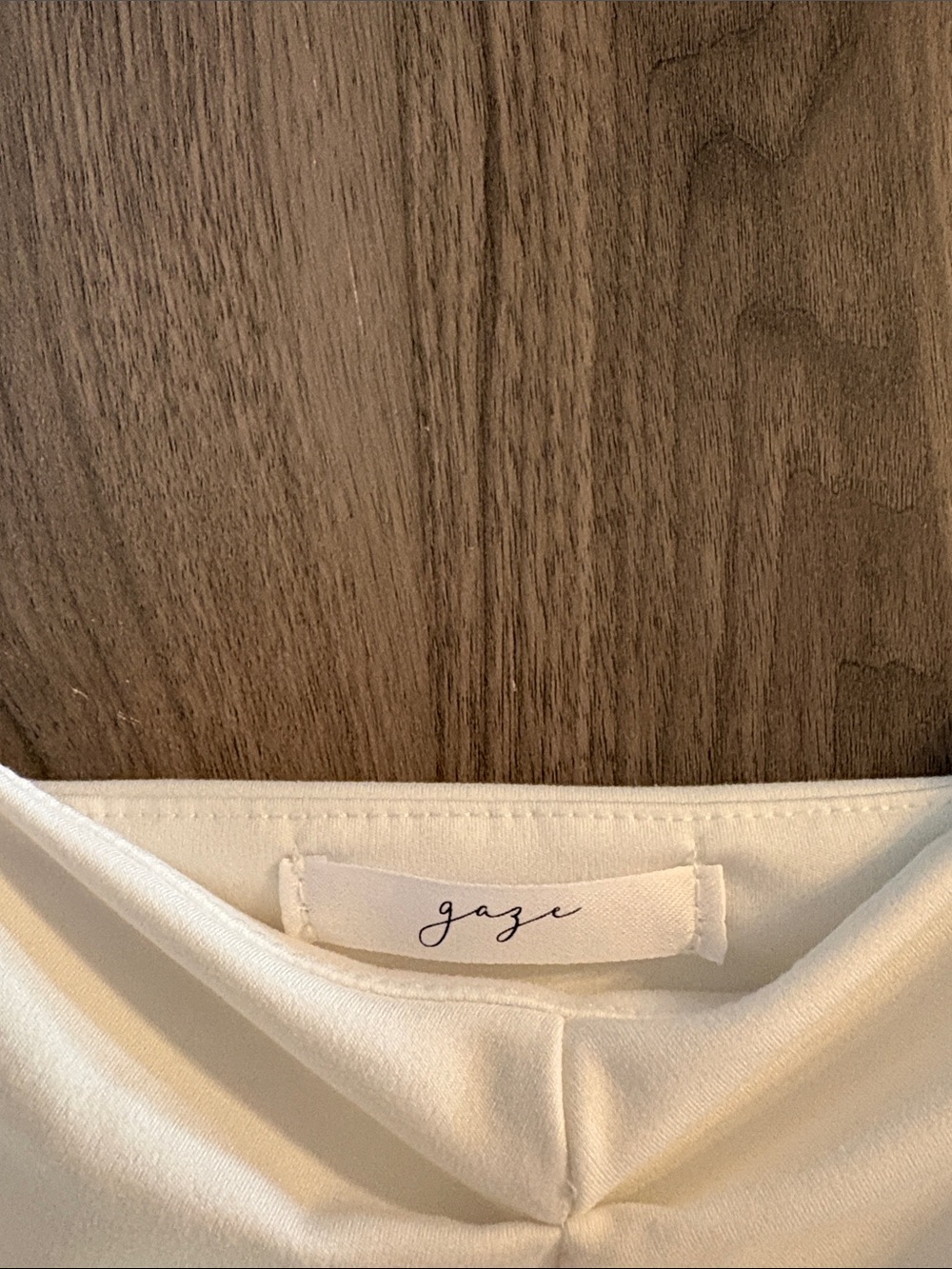 Gaze | White Bodysuit | Snap Closure | - Picture 10 of 15